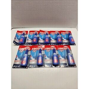 Loctite Super Glue 0.70 Oz Liquid New In Package Lot Of 9